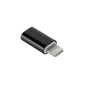 ML0851B Átalakító, Micro USB aljzat - iPhone 5/6/7/8/X (lightning) dugó