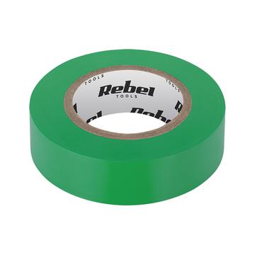 NAR0427 PVC Szigetelőszalag, zöld, 0,13mmx19mmx10yd