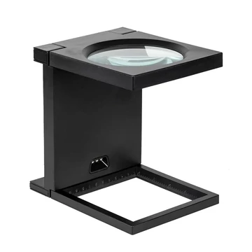 NAR0842 Asztali nagyító LED világítással 108mm 2,5D 3LED