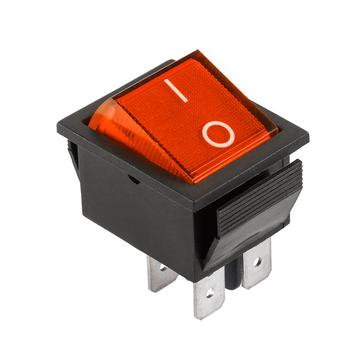 PRK0006B Billenőkapcsoló, kétállású ON-OFF,piros, 250V 16A,  IRS-201-1A