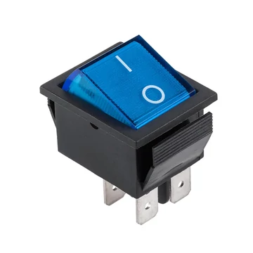 PRK0006C  Billenőkapcsoló, kétállású ON-OF, kék, 250V 16A,  IRS-201-1A