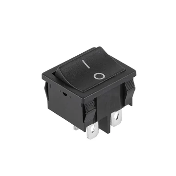 PRK0044 Billenőkapcsoló kétállású ON-OFF, Fekete 250V 3A MRS-201A