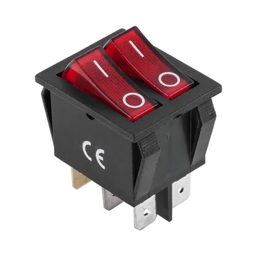 PRK0049 Kapcsoló IRS-2101-1C, piros termékdíj fizetve