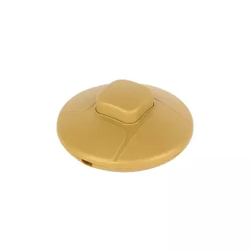 PRK0125 Lámpakapcsoló, arany színű 250V/2A termékdíj fizetve