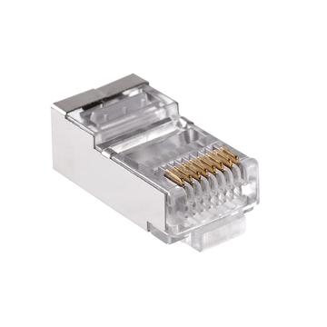 TEL0005 Krimpelhető UTP/FTP dugó, RJ45 8P8C, árnyékolt