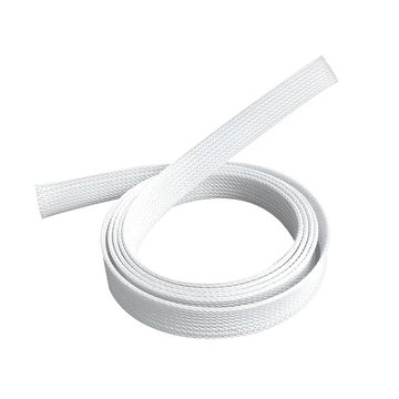 UCH0207F Kábelvédő harisnya, fehér színű 1m/40mm