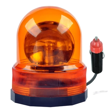 URZ0070 Narancssárga figyelmeztető lámpa 12V termékdíj fizetve