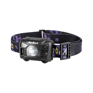 URZ0938 Fejlámpa, 3W LED + 2db piros LED REBEL