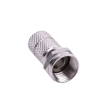 WTY0450-2  F csatlakozó koax kábelre, RG6U, 6,5mm