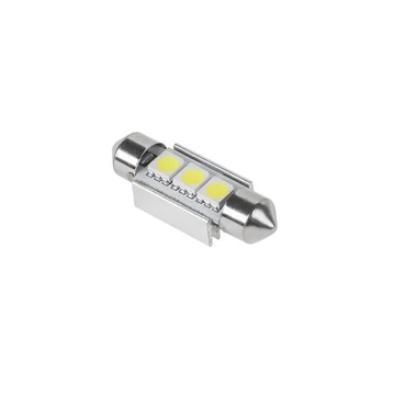 ZAR0381 Autós LED izzó T11x36mm CANBUS 3x5050SMD (sofita)