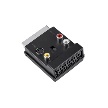 ZLA0350 Euro dugó S-19 3RCA+SVHS+aljzat