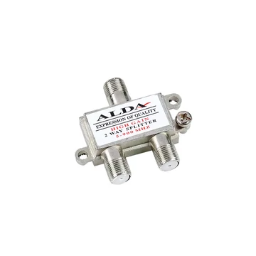 ZLA0370 Koax kábel elosztó, splitter, F csatlakozós, 2 kimenet, 5-900MHz