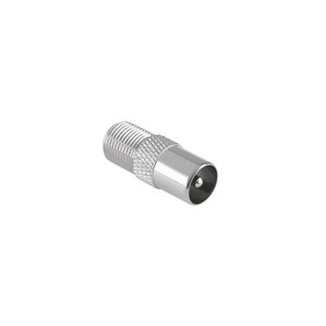 ZLA0460 Antenna dugó, koax dugó - F aljzat, réz