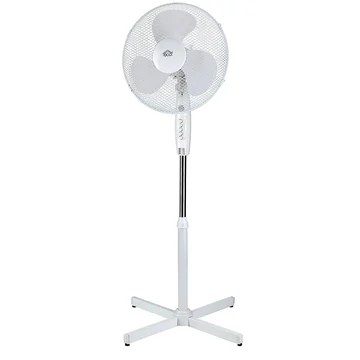 Álló ventilátor, fehér színű, 40cm átmérő, 45W