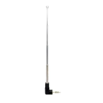 ANT0013O Teleszkópos rádióantenna szár mobiltelefonhoz, 3,5mm jack csatlakozóval