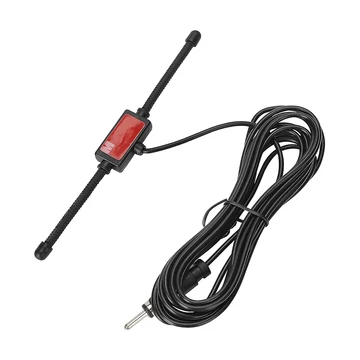 ANT0201A Erősítős beltéri autóantenna szélvédőre, fekete, 16cm