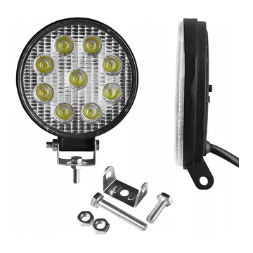 AUTO091 Autós LED munkalámpa, 9LED 27W 9-60V