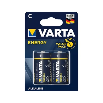 BAT0233 VARTA ENERGY LR14 alkáli elem, 2db/bliszter