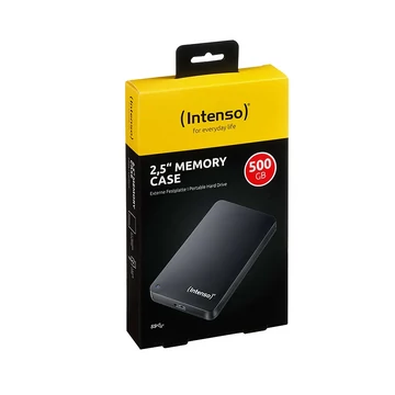 COM0403 Intenso 500GB 2,5&quot; külső merevlemez, USB3.0 Memory Case