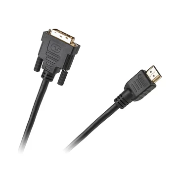 DVI - HDMI kábel, fekete, 1,8m