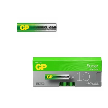 GP Super alkáli AAA R03 elem 10db/doboz