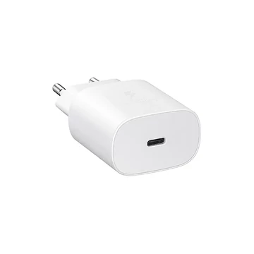 GSM1043 Hálózati gyorstöltő, fehér színű, Type-C aljzat 25W