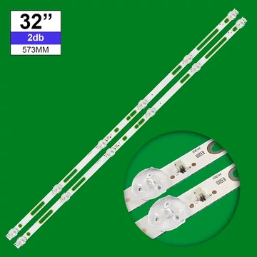 Háttérvilágítás Hisense Blaupunkt 32coll 6LED 6V 2db/csomag