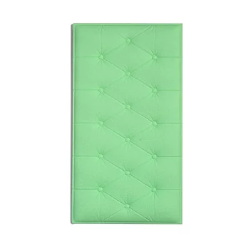 HTS0059 Öntapadós dekor panel falra, zöld színű, 60x30cm