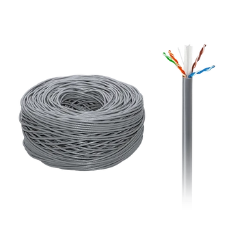KAB0111 Cabletech réz UTP kábel, tömör, CAT6e, 305m/tekercs, ár/m