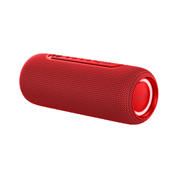 KM0565 Krüger&Matz Street Bluetooth hangszóró, RGB LED, piros színű 20W
