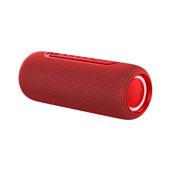 KM0565 Krüger&amp;Matz Street Bluetooth hangszóró, RGB LED, piros színű 20W