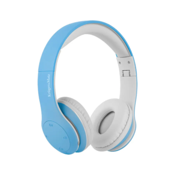 KM0656 Krüger&Matz STREET BT KIDS gyerek Bluetooth fejhallgató, kék színű