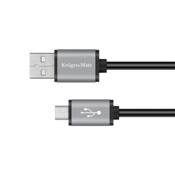 KM1234 Krüger&amp;Matz USB - Micro USB kábel, 0,2m