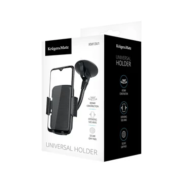 KM1361 Krüger&amp;Matz Univerzális autós telefontartó szélvédőre