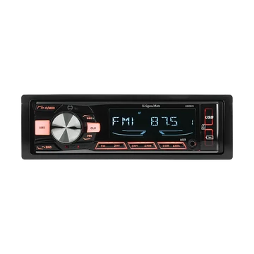 KM2011 Krüger&amp;Matz Autórádió FM/BT/USB/MicroSD/AUX/RDS, 4x25W, távirányító