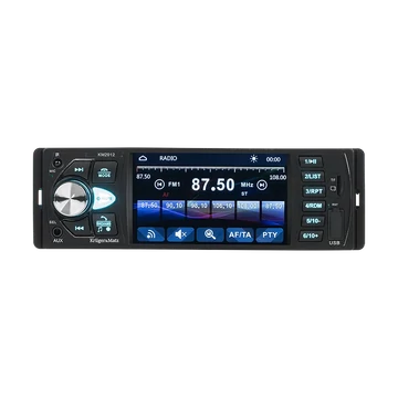 KM2012 Krüger&amp;Matz Autórádió FM/BT/USB/MicroSD/AUX/RDS, 4x25W, 4coll színes kijelző, távirányító