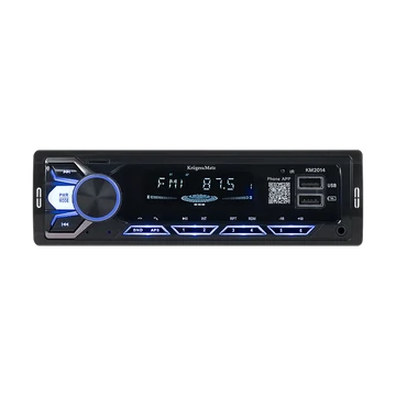 KM2014 Krüger&amp;Matz Autórádió FM/BT/USB/MicroSD/AUX/RDS, 4x15W, távirányító
