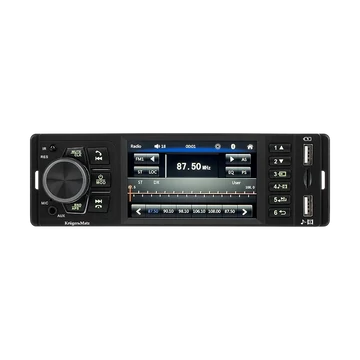 KM2015 Krüger&amp;Matz Autórádió FM/BT/USB/MicroSD/AUX/RDS, 4x50W, 4coll színes kijelző, távirányító