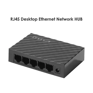KOM0043B 5 portos Switch 10/100/1000Mbps