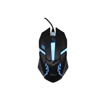 KOM0747G GAMER USB optikai egér, RGB LED