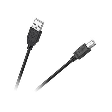 KPO2784A-1,8 USB2.0 nyomtató kábel, fekete színű 1,8m