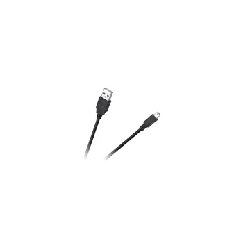 KPO2853T USB töltőkábel, USB dugó - mini USB dugó, 1,2m