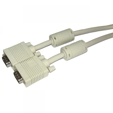 KPO2860 VGA kábel, VGA dugó - VGA dugó, szűrős, 1,5m