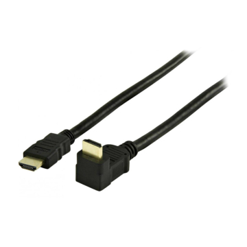 KPO3708A-1,5 HDMI - HDMI kábel 1.4, 90fokos pipa csatlakozóval, 1,5m