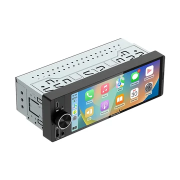 Krüger&amp;Matz autórádió CarPlay, Android Auto 4x60W, KM2016