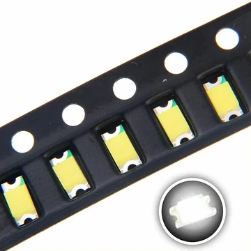 LED-SMD009 SMD LED dióda 0805 3V 20mA 6000K (TV háttérvilágítás) 5db/cs.