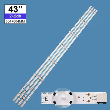 LED-TV043 Háttérvilágítás 43coll VESTEL LED TV-be 3V 7+7LED, 2db/csomag (A+B)