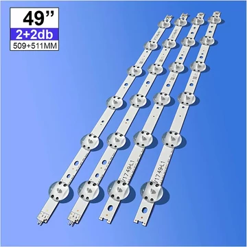 LED-TV073 Háttérvilágítás LG 49coll LED TV-be, 6LED 3V, 4db/csomag