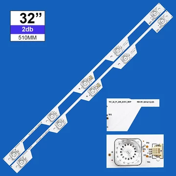 LED-TV150 Háttérvilágítás TCL, KONKA, VIEWSONIC 32coll LED TV-be 5LED 6V 2db/cs.
