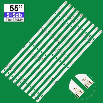 LED-TV194A Háttérvilágítás LG 55coll LED TV-be 4+4LED 10db/cs (5A+5B)